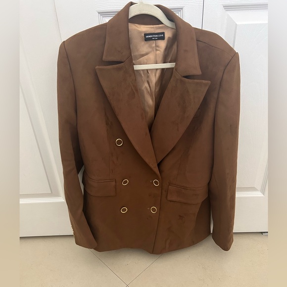 Generation Love Arielle Blazer in caramel - Picture 5 of 9